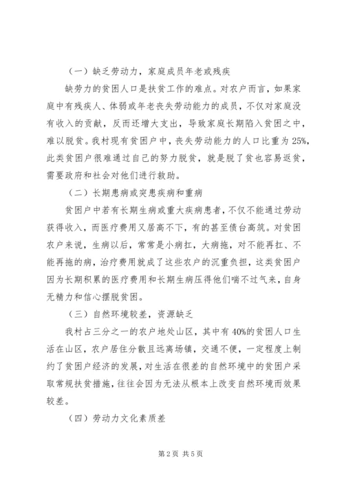 村XX年精准扶贫帮扶工作计划.docx