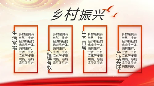 红色大气党建党支部工作专题PPT党课