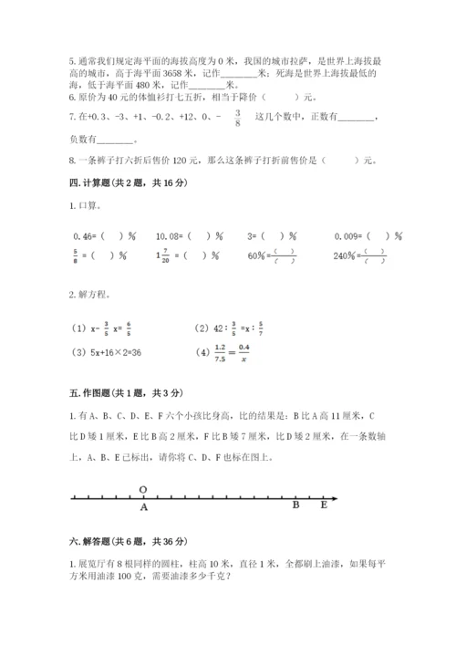 小升初六年级期末试卷精品【能力提升】.docx