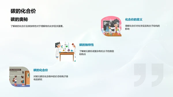 有机化学基础教学PPT模板