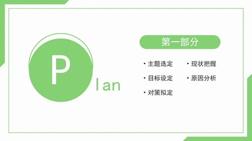 医疗护理pdca循环品管圈案例护理汇报PPT模板