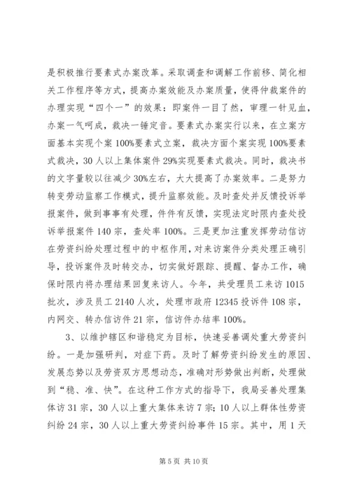 人力资源局年度工作总结.docx