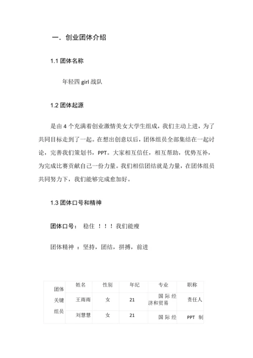 新版互联网综合项目专题计划书.docx