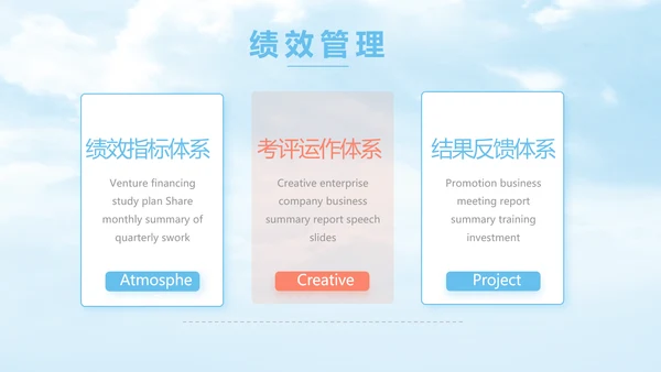 蓝色唯美天空毕业典礼通用动态PPT