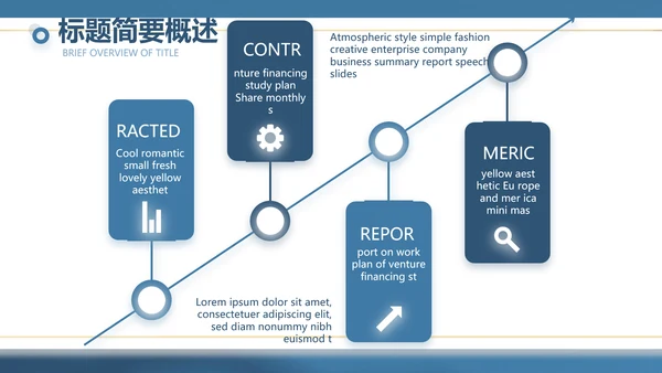 蓝色大气公司产品介绍宣传通用PPT