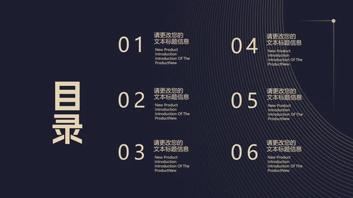 黑色简约风高端经典总结汇报PPT模板