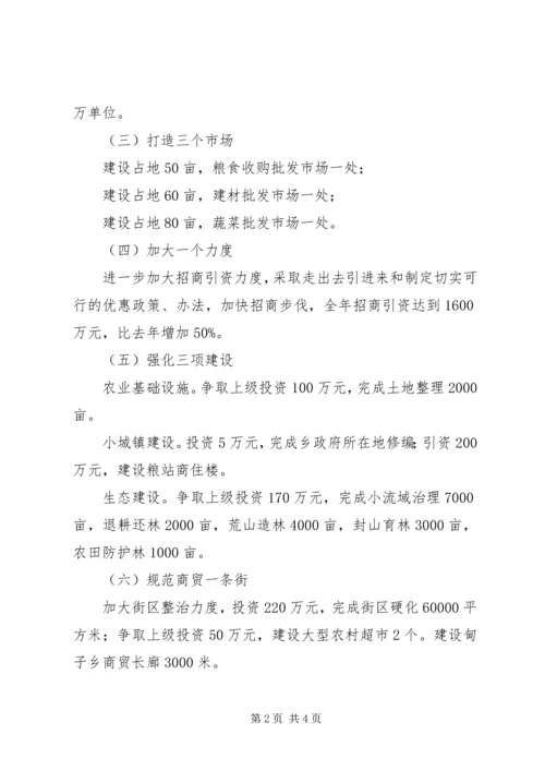 关于乡镇年度工作思路.docx