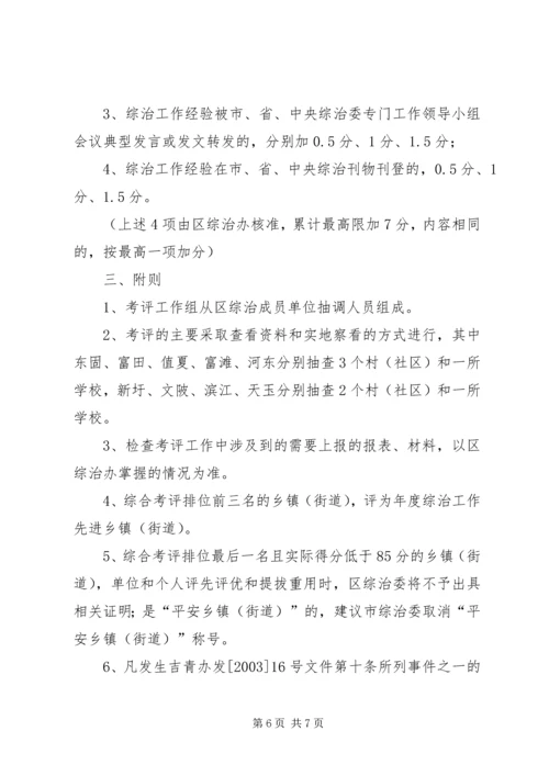 综治考评方案[小编推荐] (5).docx