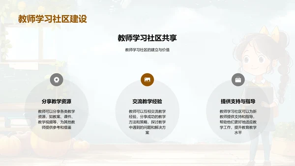 教师职业发展讲座PPT模板