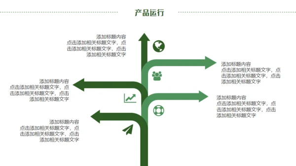 生态城市绿地球通用PPT模板