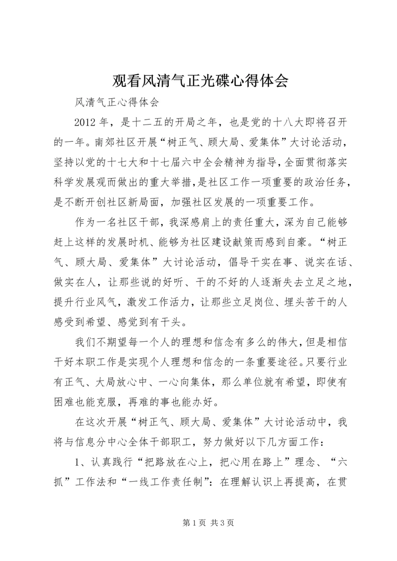 观看风清气正光碟心得体会 (3).docx