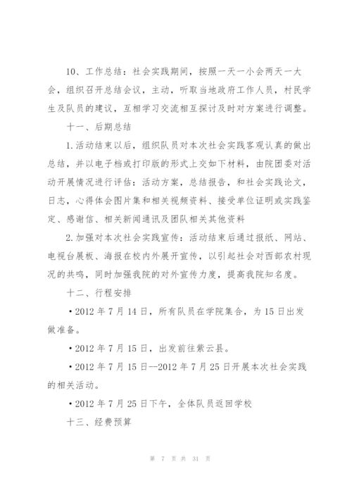 社会实践活动策划方案范本.docx