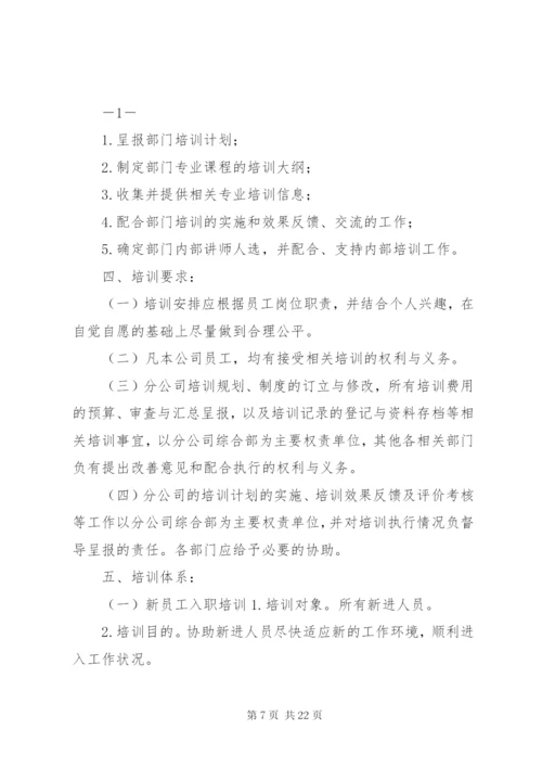 培训管理考核制度.docx