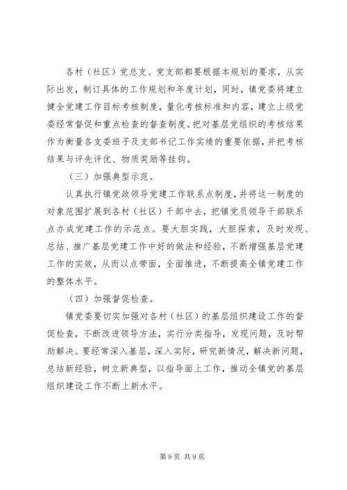 政府基层组织建设计划.docx