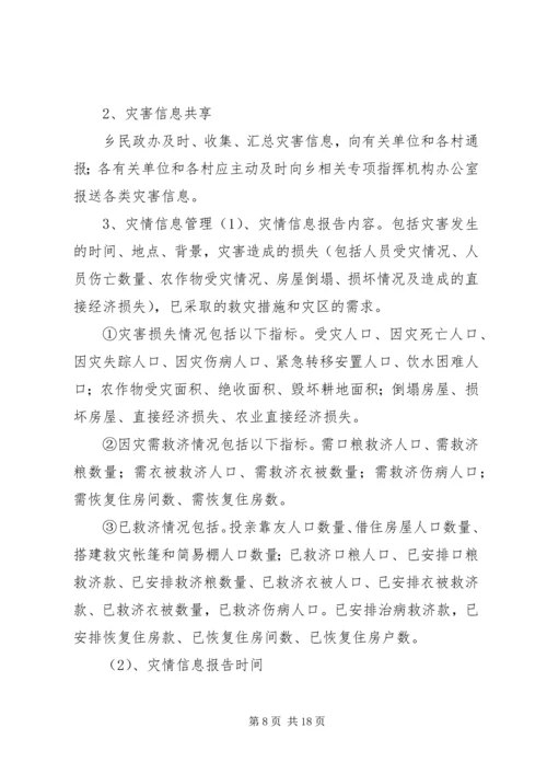 XX街道自然灾害救助应急预案 (4).docx