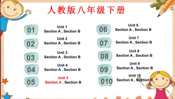 人教版八下Unit 5 What were you doing when the rainstorm