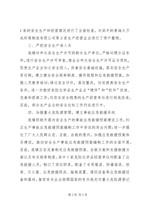乡镇安全生产专项整治工作总结.docx