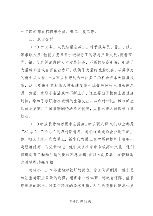 企业用工需求调查工作 (2).docx