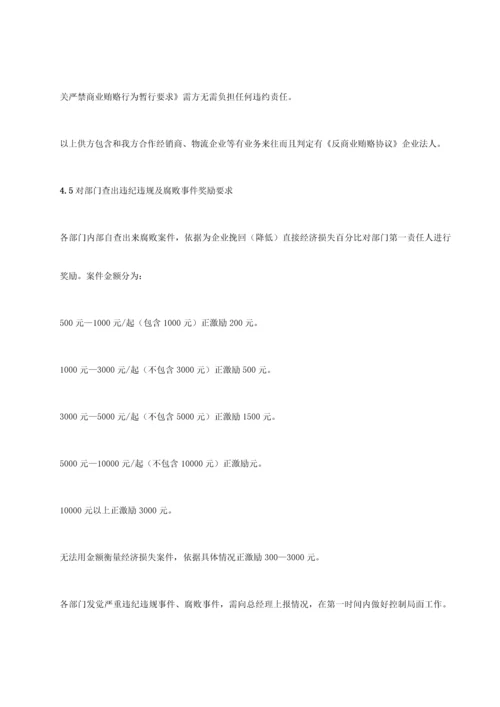 反腐倡廉管理核心制度.docx