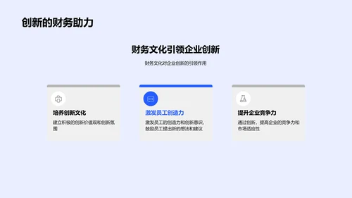 财务文化助力企业发展PPT模板