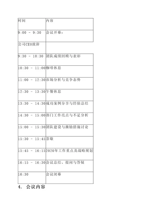 小公司年终总结会方案