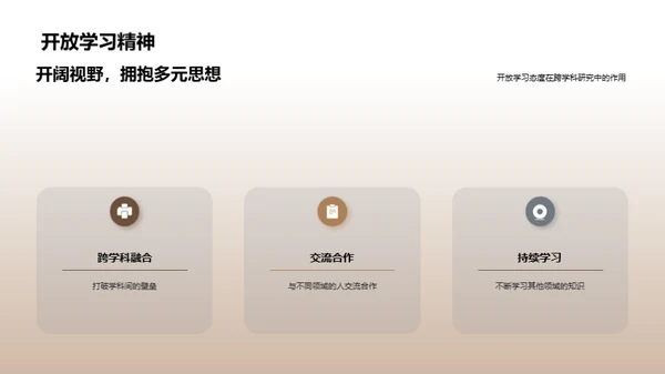 拓展视野：跨学科研究
