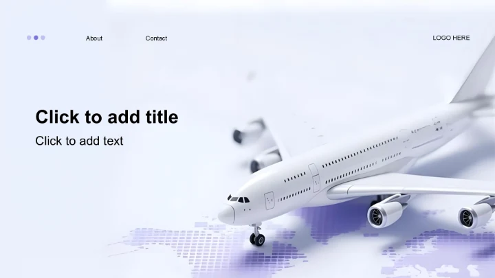 紫色商务风交通运输商业计划书PPT主题