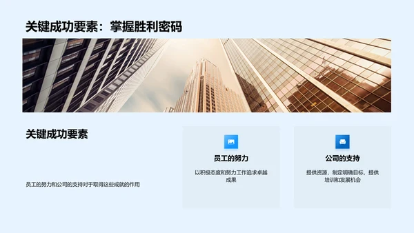 年度工作成果与规划PPT模板