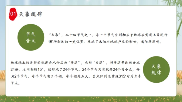 立春杨柳春风通用PPT模板