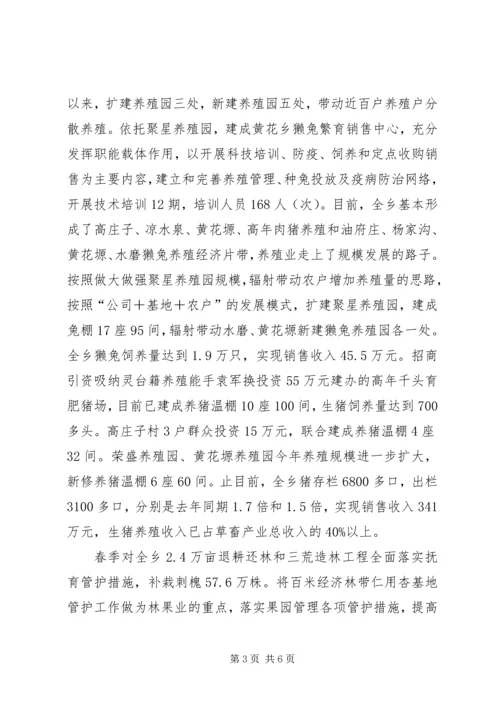 县委全委扩大会乡镇发言稿.docx