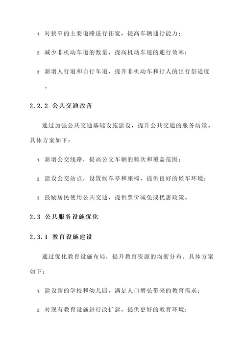 乐平旧城区改造规划方案