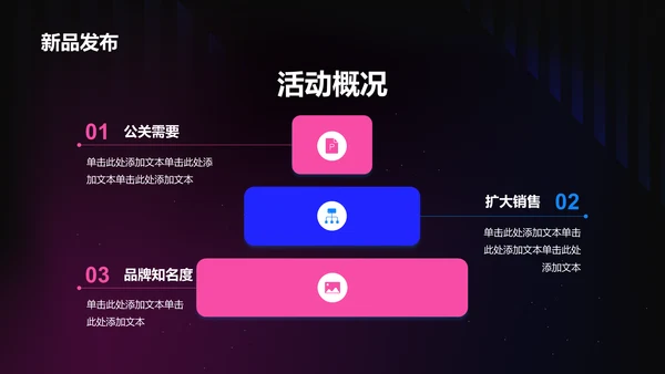 紫色炫酷渐变科技产品发布会PPT模板