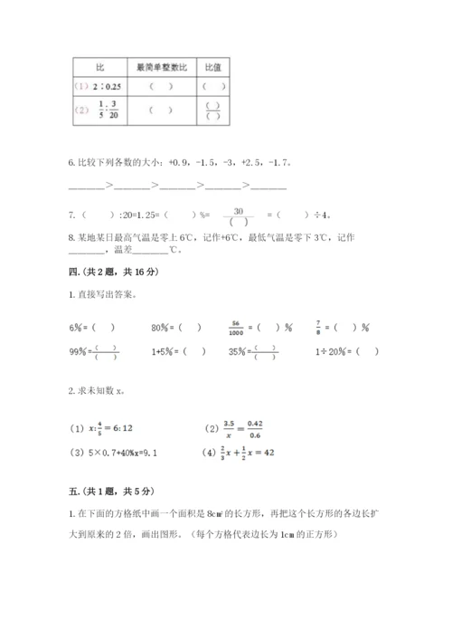 洛阳市小学数学小升初试卷及答案（考点梳理）.docx