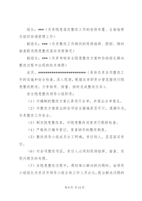 工程整改方案范文.docx