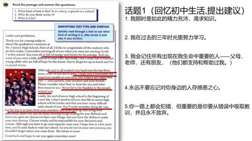 2023-2024学年人教新目标中考英语书面表达高分攻略课件