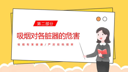 吸烟有害健康世界无烟日通用PPT模版