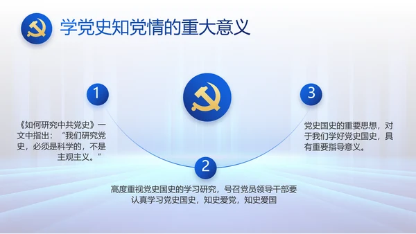大气党建党支部工作总结汇报PPT党课