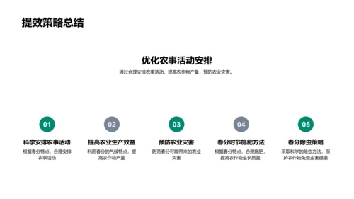 春分农事应对策略PPT模板