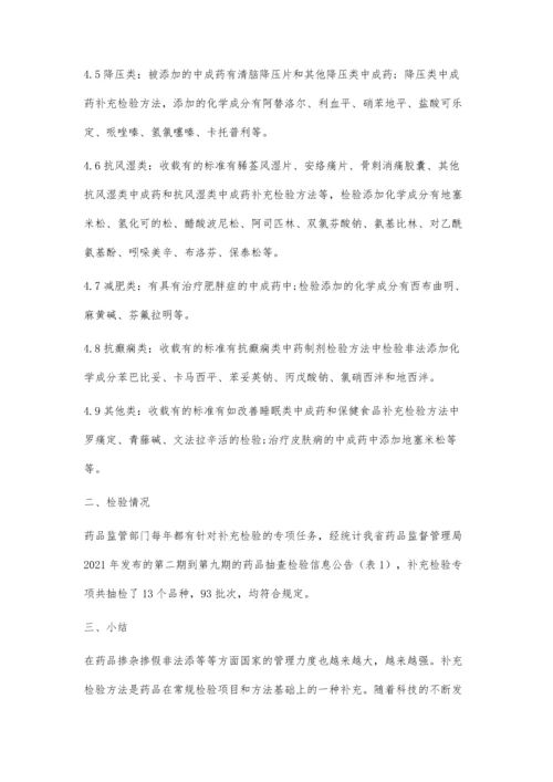 中药材和中成药补充检验方法的分析.docx