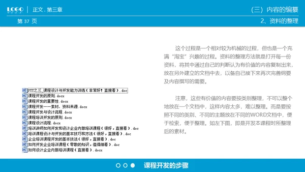 商业课程开发技能通用PPT模板
