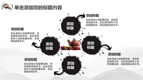 古典中国风茶韵茶艺茶道PPT模板