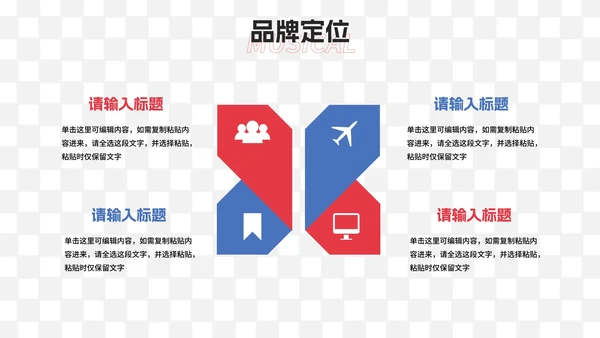 现代时尚高级品牌营销市场方案PPT模板