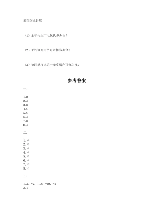 青岛版小升初数学模拟试卷（有一套）.docx