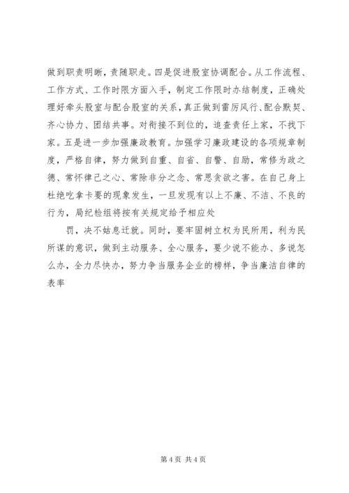 县工信局作风整治自查自纠汇报.docx