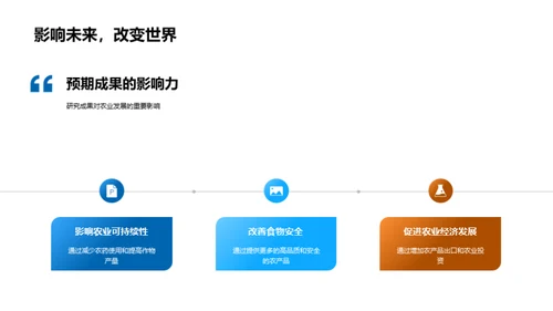 农业科研探索