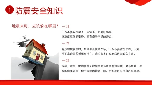 防震减灾5月12日全国防灾减灾日学校防灾防震演练PPT课件
