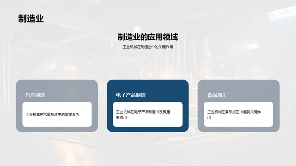 工业机械：掌握未来