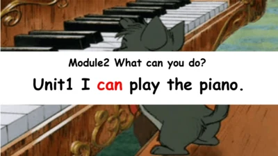 Module 2 What can you do Unit 1 课件