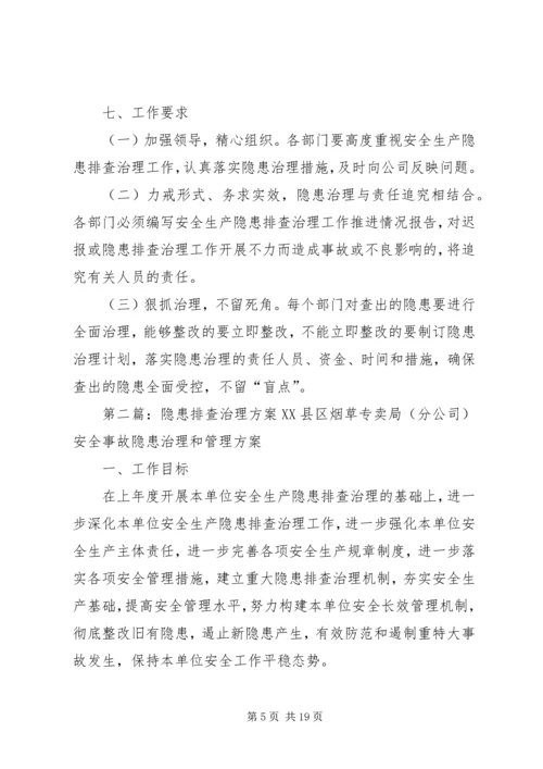 隐患排查治理方案 (3).docx