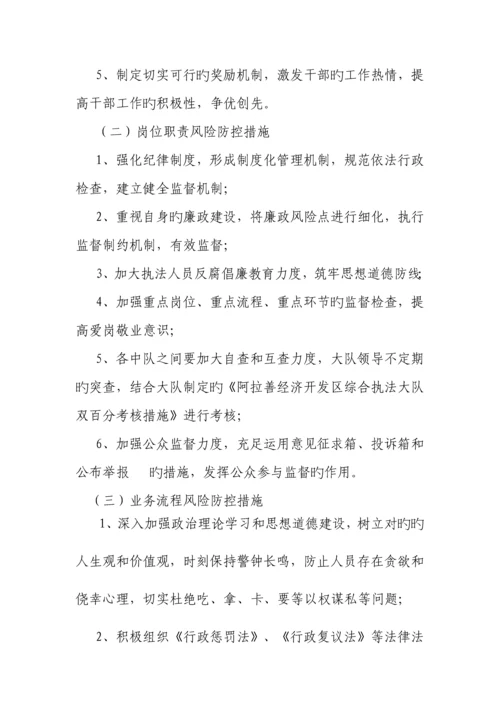 评估人员廉政风险防控措施.docx